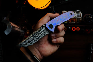 circus DIAOXUE m390+Zirconium Damascus