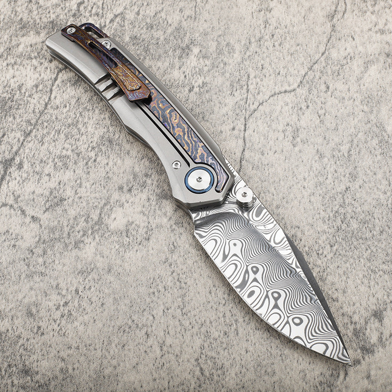 RWL34+PMC27 Damascus Steel